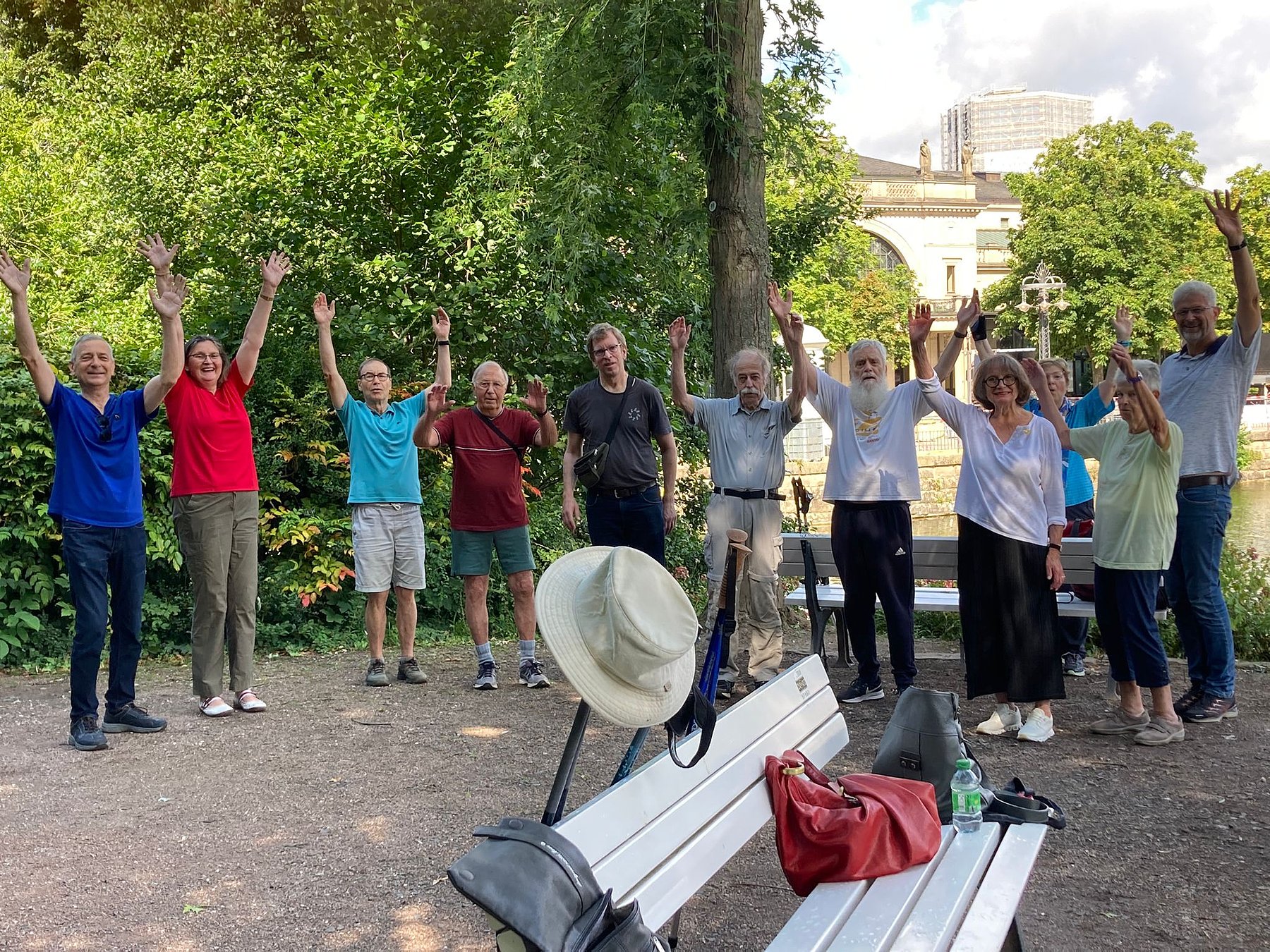 Bewegung im Kurpark